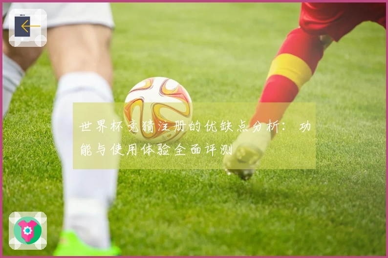 世界杯竞猜注册的优缺点分析：功能与使用体验全面评测
